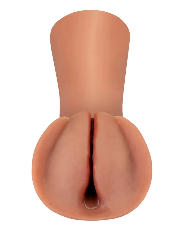 Pipedream Male Sex Toys Extreme Wet Pussies Slippery Slit Tan